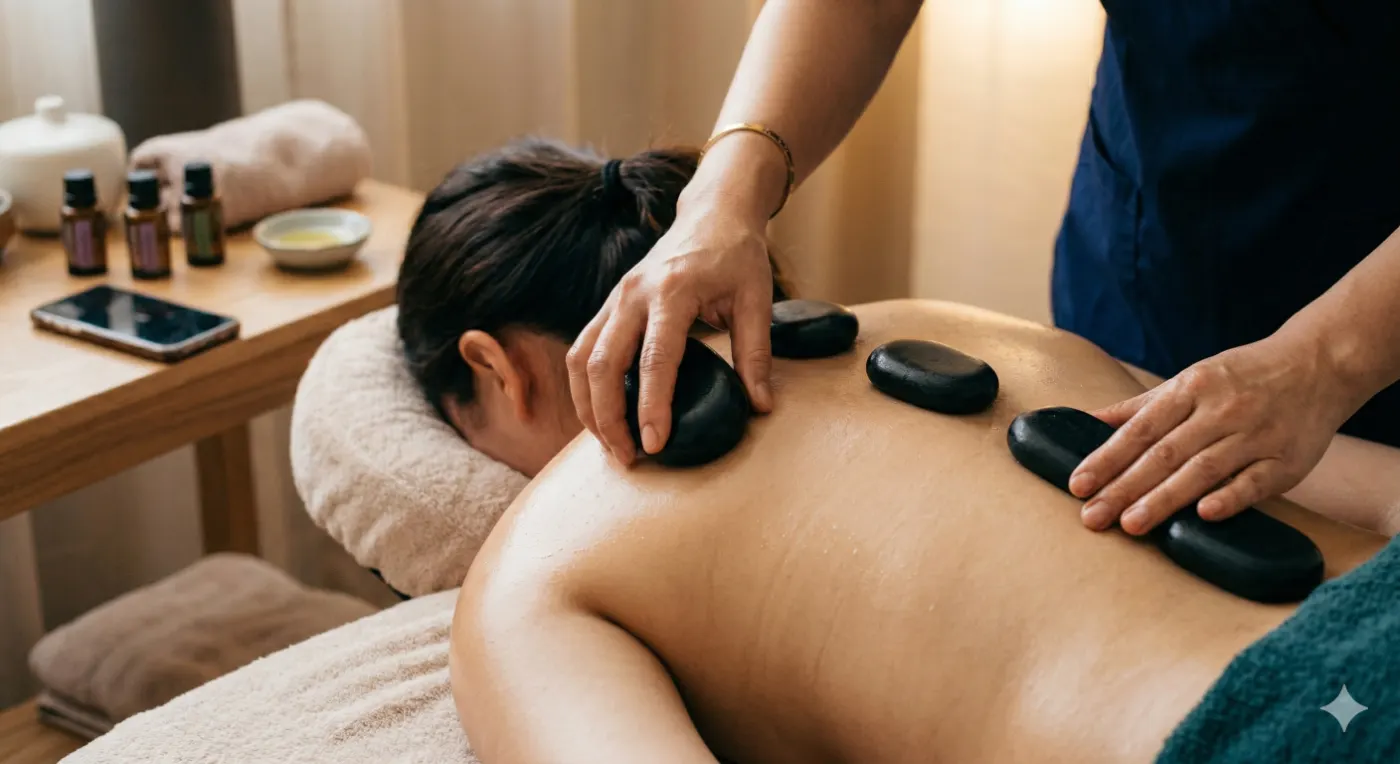 Hot-Stone Massage